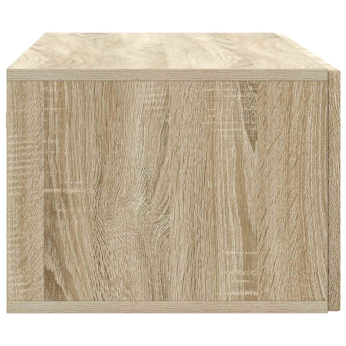 Oglindă TV montată pe perete Stejar Sonoma 98 x 41 x 30 cm - WALTI WALTI
