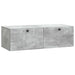 Oglindă TV montată pe perete Gri Beton 98 x 41 x 30 cm - WALTI WALTI