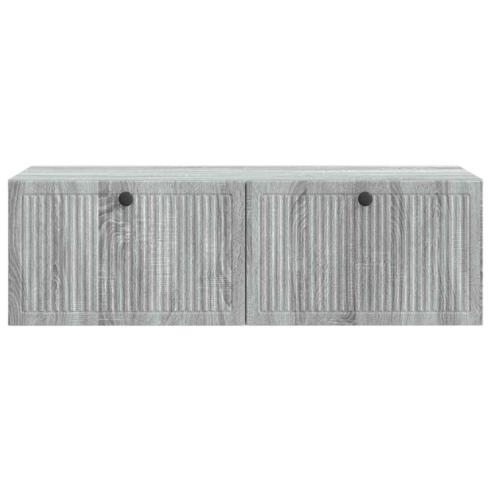 Oglindă TV montată pe perete Sonoma gri 98 x 41 x 30 cm - WALTI WALTI