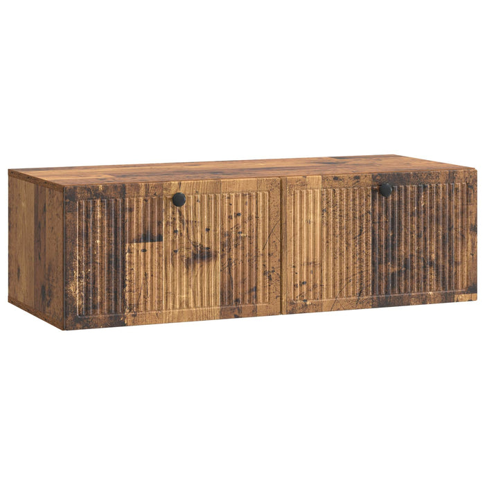 Oglindă TV montată pe perete Lemn vechi 98 x 41 x 30 cm - WALTI WALTI