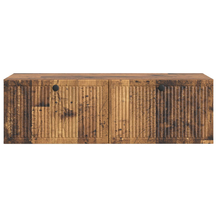 Oglindă TV montată pe perete Lemn vechi 98 x 41 x 30 cm - WALTI WALTI