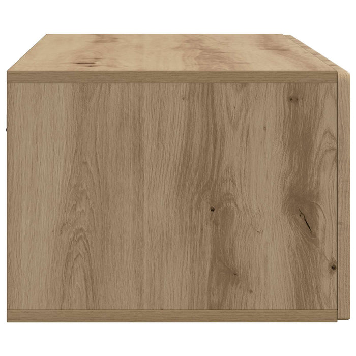 Oglindă TV montată pe perete Stejar Artizanal 98 x 41 x 30 cm - WALTI WALTI
