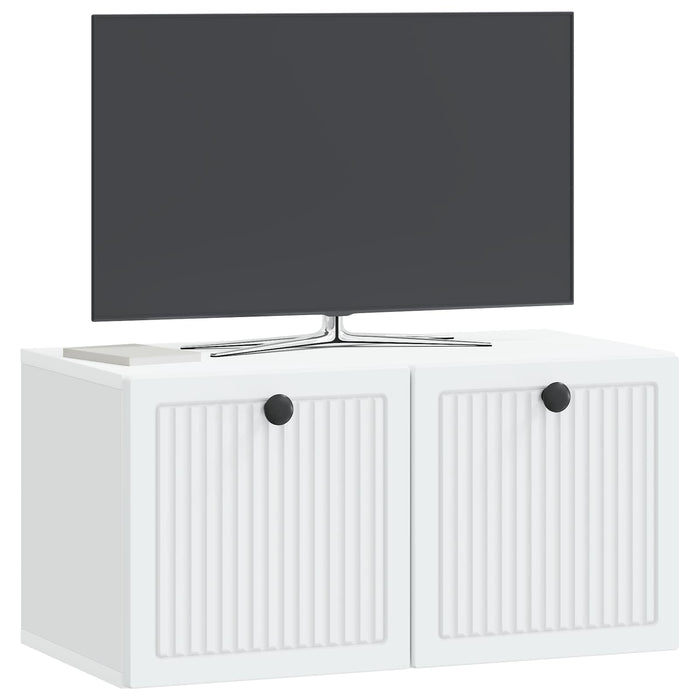 Oglindă TV montată pe perete Pe perete Alb 59,5 x 31 x 30 cm - WALTI WALTI
