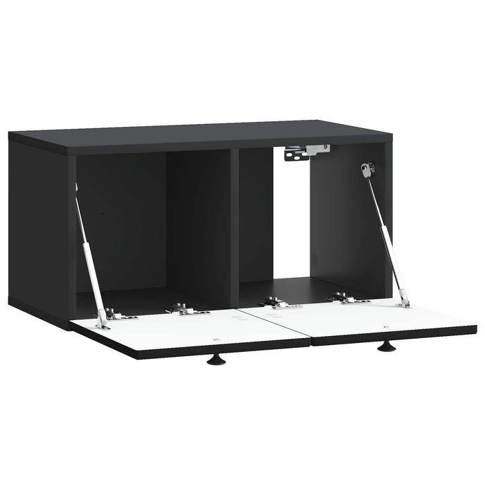 Oglindă TV montată pe perete Pe perete Negru 59,5 x 31 x 30 cm - WALTI WALTI