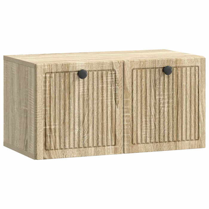 Oglindă TV montată pe perete Stejar Sonoma 59,5 x 31 x 30 cm - WALTI WALTI