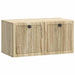 Oglindă TV montată pe perete Stejar Sonoma 59,5 x 31 x 30 cm - WALTI WALTI