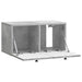 Oglindă TV montată pe perete Gri Beton 59,5 x 31 x 30 cm - WALTI WALTI