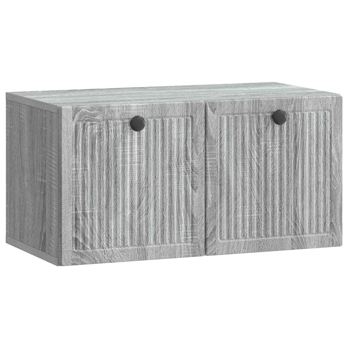 Oglindă TV montată pe perete Sonoma gri 59,5 x 31 x 30 cm - WALTI WALTI