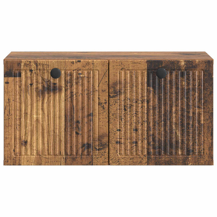 Oglindă TV montată pe perete Lemn vechi 59,5 x 31 x 30 cm - WALTI WALTI