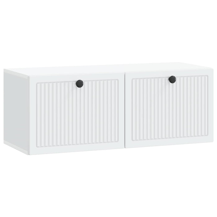 Oglindă TV montată pe perete Pe perete Alb 78,5 x 31 x 30 cm - WALTI WALTI
