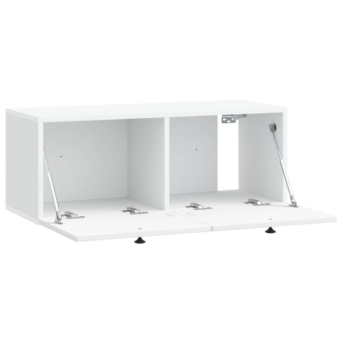 Oglindă TV montată pe perete Pe perete Alb 78,5 x 31 x 30 cm - WALTI WALTI