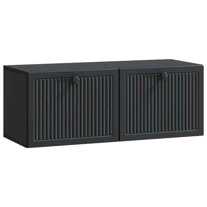 Oglindă TV montată pe perete Pe perete Negru 78,5 x 31 x 30 cm - WALTI WALTI