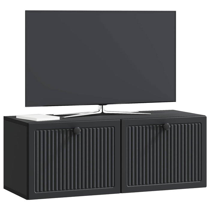 Oglindă TV montată pe perete Pe perete Negru 78,5 x 31 x 30 cm - WALTI WALTI