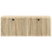 Oglindă TV montată pe perete Stejar Sonoma 78,5 x 31 x 30 cm - WALTI WALTI