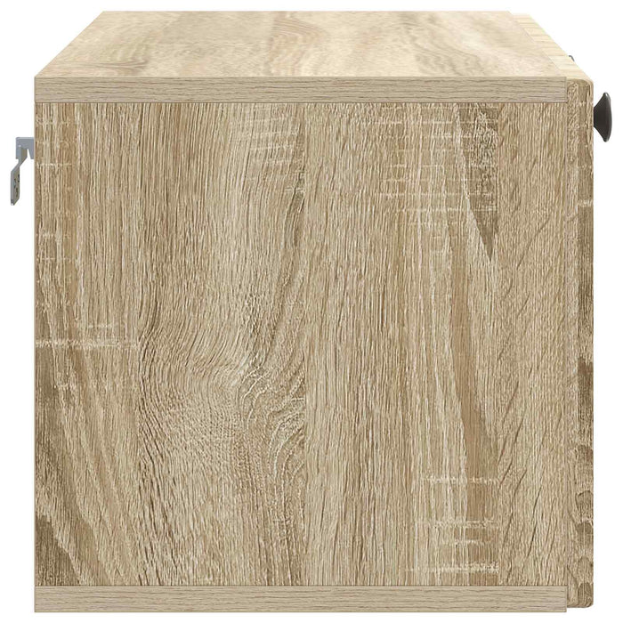 Oglindă TV montată pe perete Stejar Sonoma 78,5 x 31 x 30 cm - WALTI WALTI