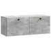 Oglindă TV montată pe perete Gri Beton 78,5 x 31 x 30 cm - WALTI WALTI