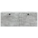 Oglindă TV montată pe perete Gri Beton 78,5 x 31 x 30 cm - WALTI WALTI