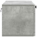 Oglindă TV montată pe perete Gri Beton 78,5 x 31 x 30 cm - WALTI WALTI