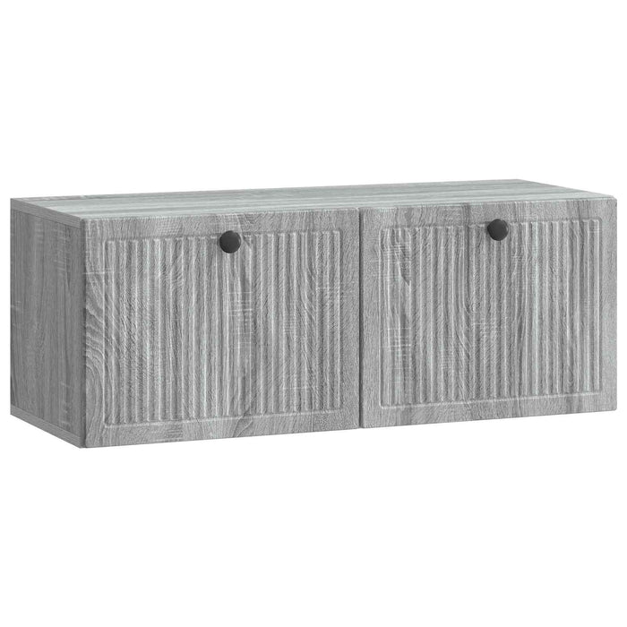 Oglindă TV montată pe perete Sonoma gri 78,5 x 31 x 30 cm - WALTI WALTI