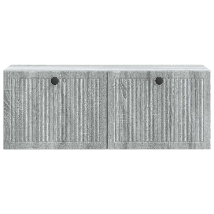 Oglindă TV montată pe perete Sonoma gri 78,5 x 31 x 30 cm - WALTI WALTI
