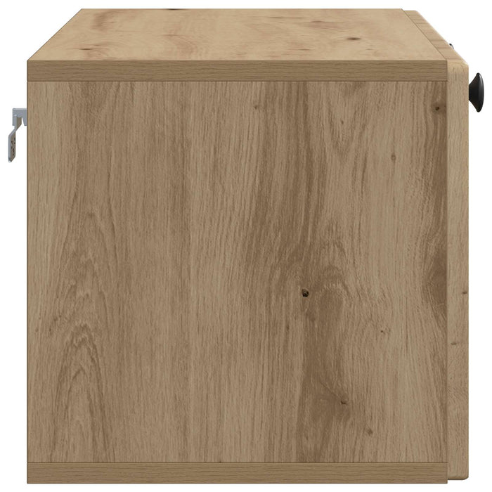 Oglindă TV montată pe perete Stejar Artizanal 78,5 x 31 x 30 cm - WALTI WALTI