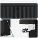 Oglindă TV montată pe perete Pe perete Negru 98 x 31 x 30 cm - WALTI WALTI