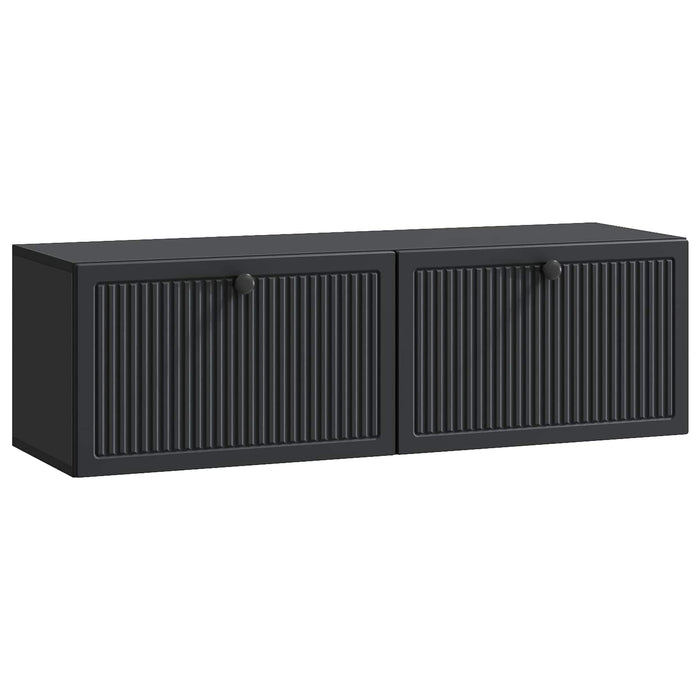 Oglindă TV montată pe perete Pe perete Negru 98 x 31 x 30 cm - WALTI WALTI