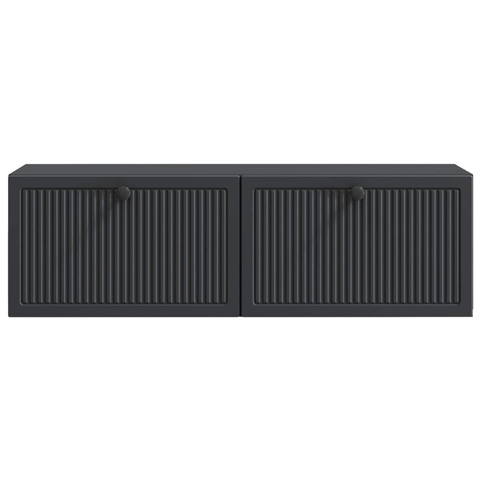 Oglindă TV montată pe perete Pe perete Negru 98 x 31 x 30 cm - WALTI WALTI