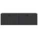 Oglindă TV montată pe perete Pe perete Negru 98 x 31 x 30 cm - WALTI WALTI
