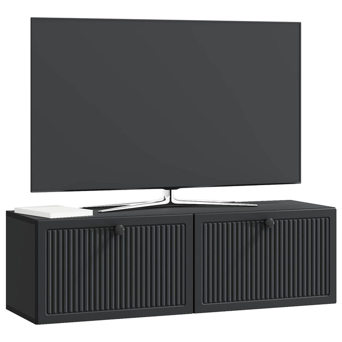 Oglindă TV montată pe perete Pe perete Negru 98 x 31 x 30 cm - WALTI WALTI