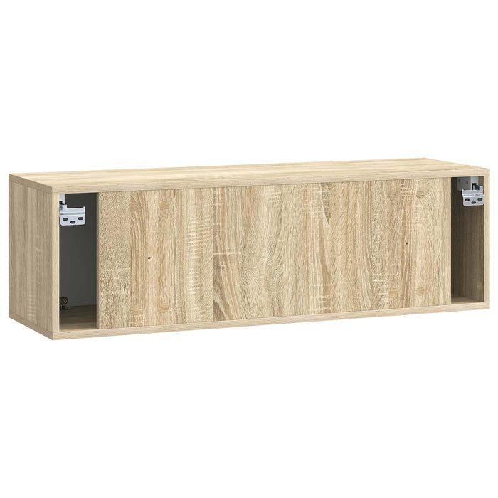 Oglindă TV montată pe perete Stejar Sonoma 98 x 31 x 30 cm - WALTI WALTI