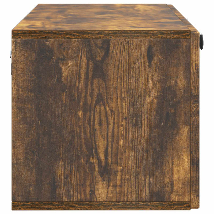 Oglindă TV montată pe perete Stejar fumuriu 98 x 31 x 30 cm - WALTI WALTI