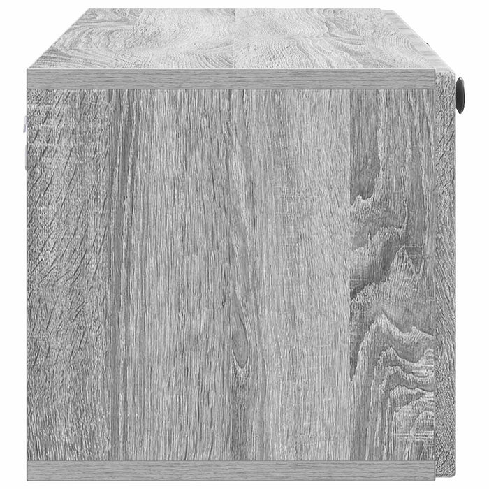 Oglindă TV montată pe perete Sonoma gri 98 x 31 x 30 cm - WALTI WALTI