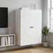 Dulap montat pe perete Alb 66 x 34,5 x 90 cm Lemn prelucrat - WALTI WALTI