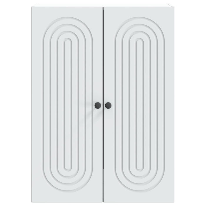 Dulap montat pe perete Alb 66 x 34,5 x 90 cm Lemn prelucrat - WALTI WALTI