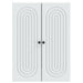 Dulap montat pe perete Alb 66 x 34,5 x 90 cm Lemn prelucrat - WALTI WALTI