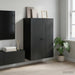 Dulap montat pe perete Negru 66 x 34,5 x 90 cm Lemn prelucrat - WALTI WALTI