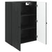 Dulap montat pe perete Negru 66 x 34,5 x 90 cm Lemn prelucrat - WALTI WALTI