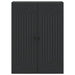 Dulap montat pe perete Negru 66 x 34,5 x 90 cm Lemn prelucrat - WALTI WALTI