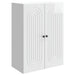 Dulap montat pe perete Alb foarte lucios 66 x 34,5 x 90 cm - WALTI WALTI