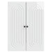 Dulap montat pe perete Alb foarte lucios 66 x 34,5 x 90 cm - WALTI WALTI