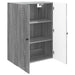 Dulap montat pe perete Sonoma gri 66 x 34,5 x 90 cm - WALTI WALTI