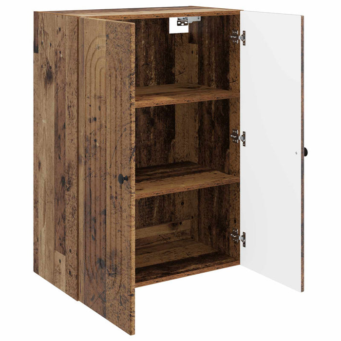 Dulap montat pe perete Lemn vechi 66 x 34,5 x 90 cm - WALTI WALTI