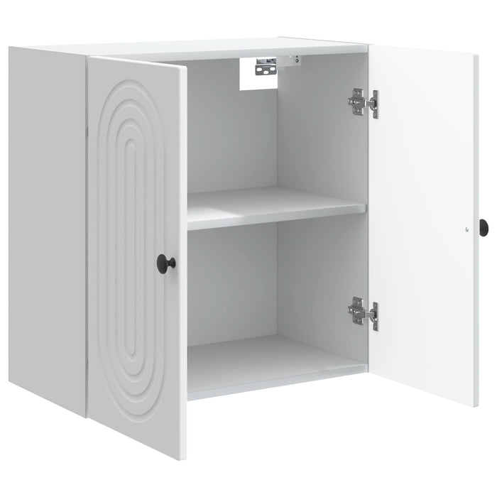Dulap montat pe perete Alb 59 x 31 x 60 cm Lemn prelucrat WALTI