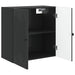 Dulap montat pe perete Negru 59 x 31 x 60 cm Lemn prelucrat - WALTI WALTI