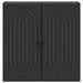 Dulap montat pe perete Negru 59 x 31 x 60 cm Lemn prelucrat - WALTI WALTI