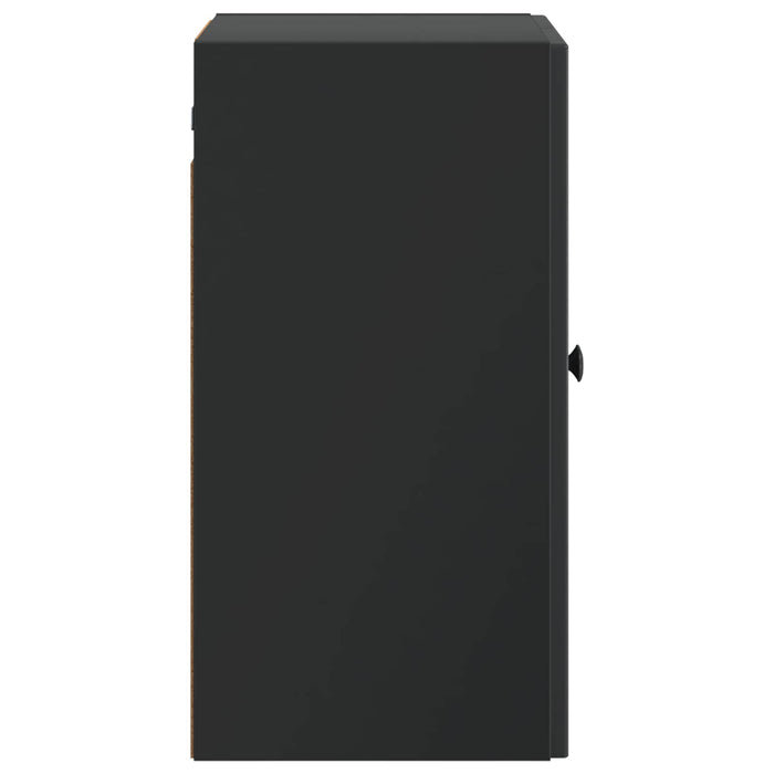 Dulap montat pe perete Negru 59 x 31 x 60 cm Lemn prelucrat - WALTI WALTI