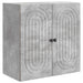 Dulap montat pe perete Gri Beton 59 x 31 x 60 cm Lemn prelucrat - WALTI WALTI