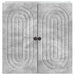 Dulap montat pe perete Gri Beton 59 x 31 x 60 cm Lemn prelucrat - WALTI WALTI