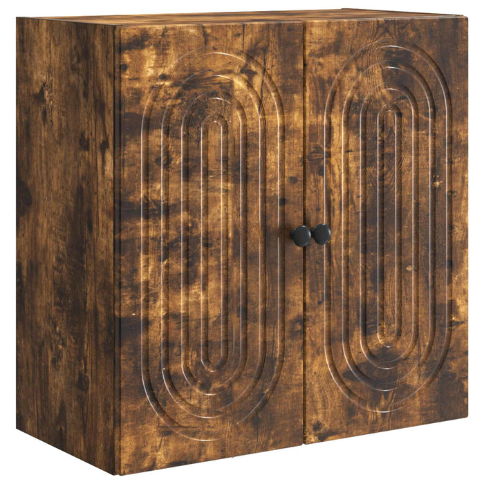 Dulap montat pe perete Stejar fumuriu 59 x 31 x 60 cm WALTI